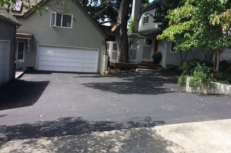 residential driveway asphalt paving san martin