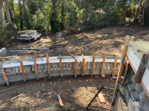 Retaining Wall Installation