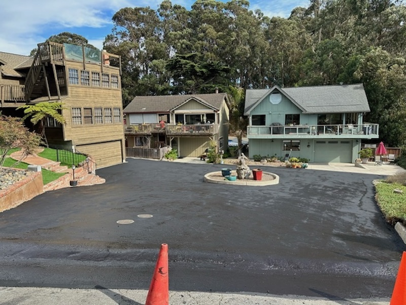 water leak under driveway guide