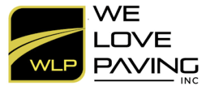 We Love Paving logo